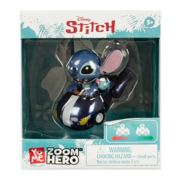 LILO & STITCH ZOOM HERO PULLBACK 7 ASST D
